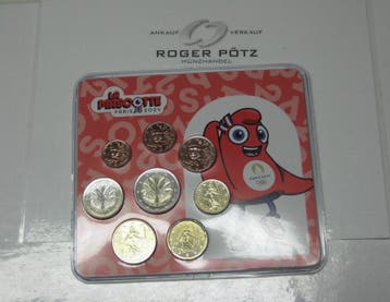 Frankreich 3,88 Euro 2022 Miniset Olympia Mascotte rote V..., Verzenden, België
