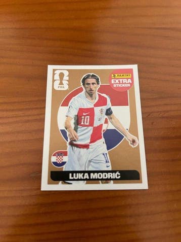 2026 Panini USA 2026 World Cup Luka Modric Extra sticker - 1