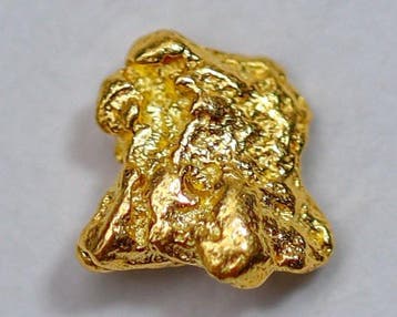 Goud Goud nugget- 0.34 g - (1)