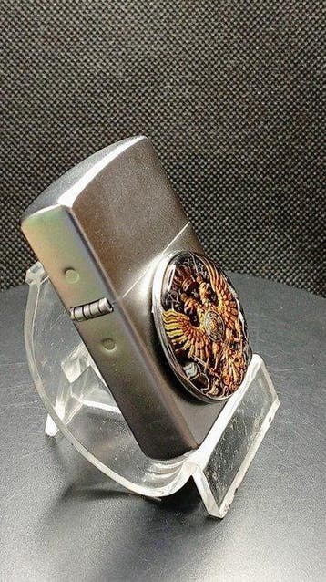 Zippo White Frost - Doppel Adler - Zonder minimumprijs -