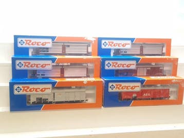 Roco H0 - 47580/47416/46641/47931/46738/46429 - Modeltrein