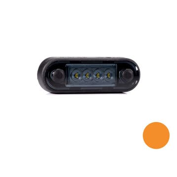 Fristom LED Markeringslamp Oranje Dark Look Kort FT-073, Ophalen of Verzenden, Nieuw