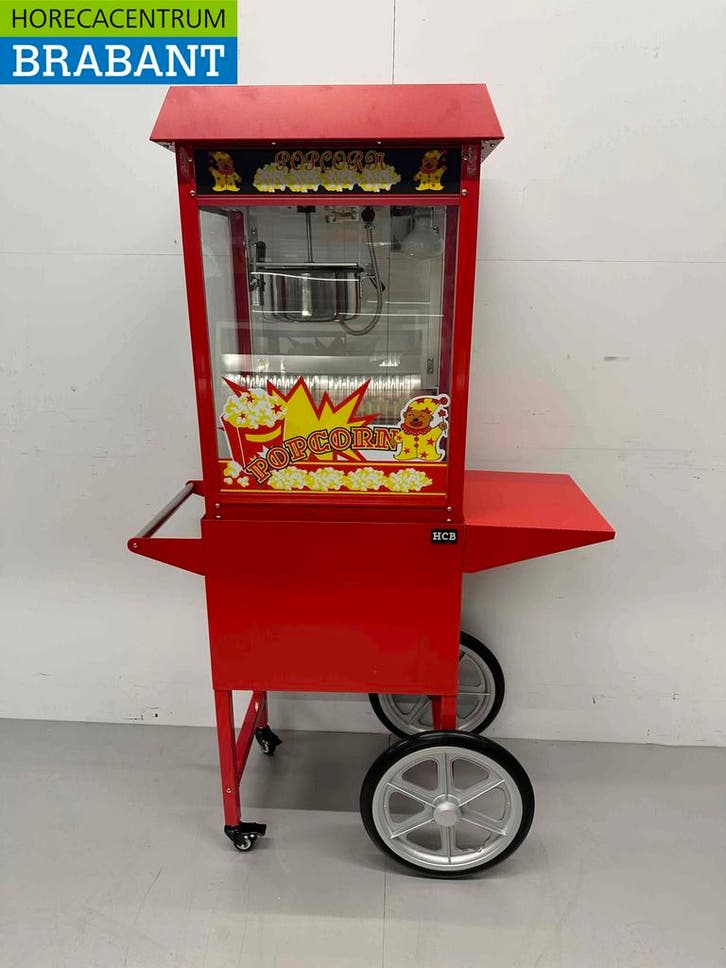 Machine à pop-corn de luxe Machine à pop-corn rouge avec, Articles professionnels, Horeca | Équipement de cuisine, Envoi