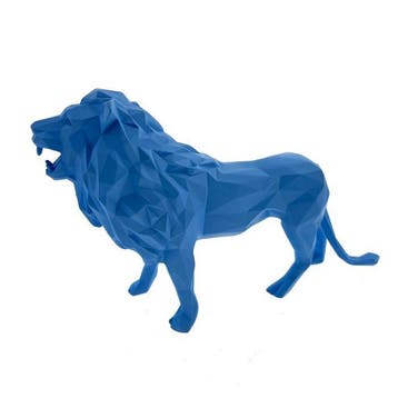 Richard Orlinski (1966) - Blue Lion Spirit incl Box and COA