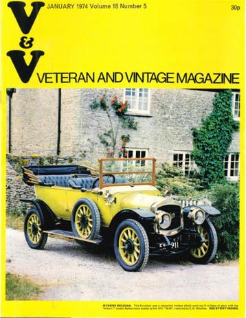 1974 VETERAN AND VINTAGE MAGAZINE 5 ENGELS, Ophalen of Verzenden, Nieuw