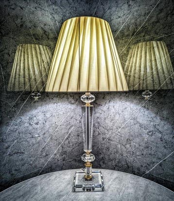 Luminario Design - Lampe - Cristal - Lampe de table