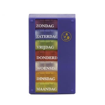 Pillenbox 1 week, Verzenden, Nieuw