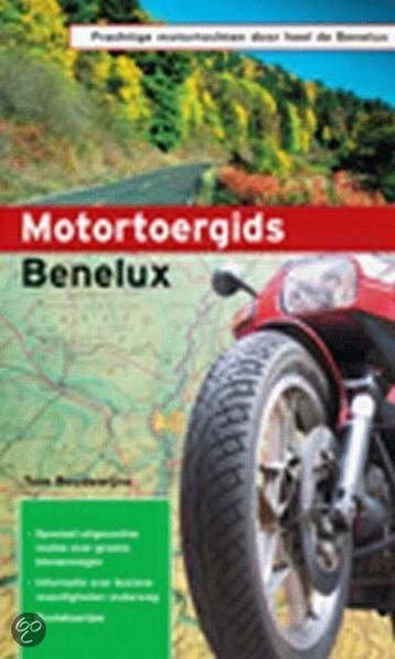 Motortoergids Nederland en aangrenzend Belgie en Duitsland, Verzenden, Zo goed als nieuw, Tom Boudewijns