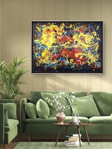 Jana Noldin - Abstract Large Painting N.1121