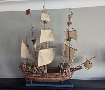 Modelschip - Historisch zeilschip 4-master - Spaanse Galjoen, Hobby & Loisirs créatifs