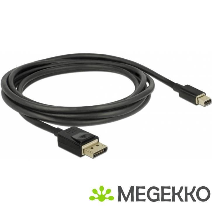 Delock 84928 Mini DisplayPort naar DisplayPort-kabel 8K 60, Computers en Software, Pc- en Netwerkkabels, Nieuw, Verzenden
