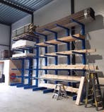 Draagarmstelling NIEUW 5,5 m hoog en 1,2 m diep met 6 niv, Verzenden