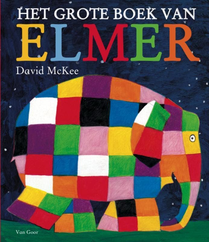 Het grote boek van Elmer 9789047503569 David McKee, Boeken, Kinderboeken | Kleuters, Gelezen, Verzenden