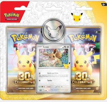 Pokémon - 1 Blisterverpakking - Pokémon - Pokemon 30th, Nieuw
