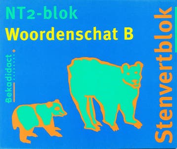Stenvert NT2-blok woordenschat B (per stuk), Boeken, Verzenden, Nieuw