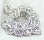 Hanger - 18 karaat Witgoud - 1.72ct. tw. Diamant