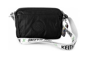 Kipling Schoudertas Zwart, Handtassen en Accessoires, Tassen | Damestassen, Verzenden, Zo goed als nieuw, Zwart