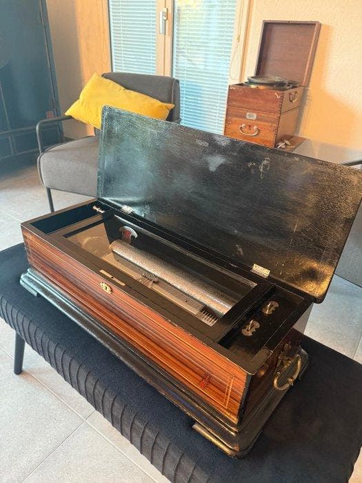 Cilindermuziekdoos - Zwitserland - 1850-1900 - Sainte-Croix, Antiquités & Art, Antiquités | Horloges