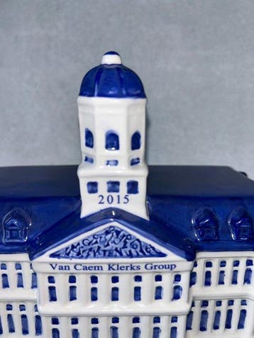 Miniatuurhuis - Heinen Delftware - Paleis op de Dam - van