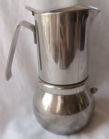 Caffettiera Stella San Francisco 6 tazze — acciaio inox
