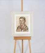 Matthieu Wiegman (1886-1971) - Portret jongeman, Antiek en Kunst, Kunst | Schilderijen | Klassiek