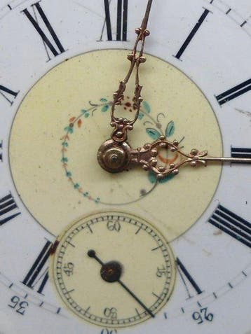 FHF William Tell, - Silve/gold Key Pocket watch - 1850-1900, Nieuw