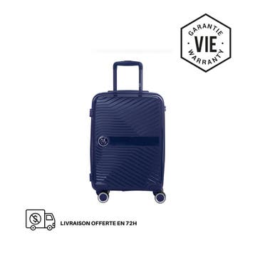 2dekans | BLAUW MEDIUM HARDE KOFFER (MAAT M), Ophalen of Verzenden