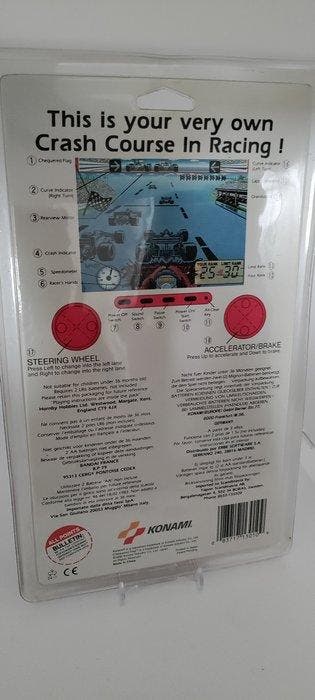 Konami - Chequered Flag (Konami handheld, 1990) - Chequered, Nieuw