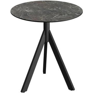 Inklapbare Tafel | INFINITY | HPL/RVS | Marmerlook Blad |, Verzenden