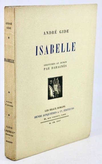 André GIDE / Jean-Gabriel DARAGNÈS - Isabelle [16 gravures