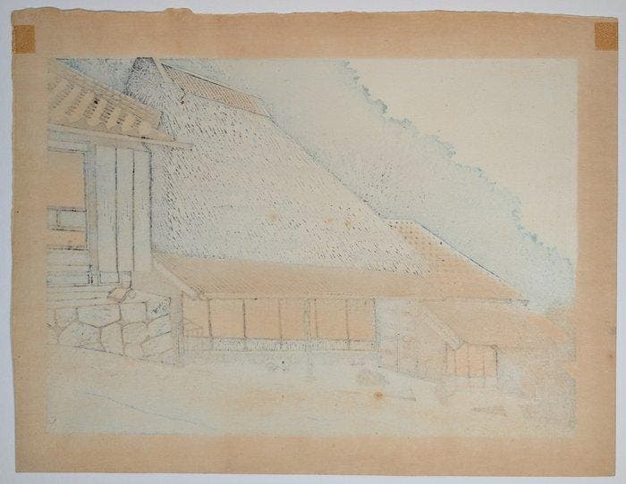 Noboru Yamataka  (1926–2020) • Brume au col dUtsunoya •, Antiek en Kunst, Antiek | Overige Antiek