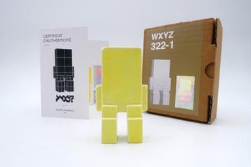 Wxyz (1980) - sculptuur, 322-1 - 90 mm - Porselein - 2026