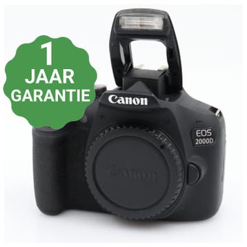10% korting | Canon EOS 2000D body | Tweedehands, Verzenden, Zo goed als nieuw, Canon