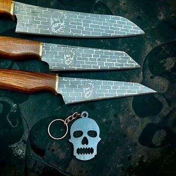 Keukenmes - Utility knife - Ambachtelijk vervaardigde