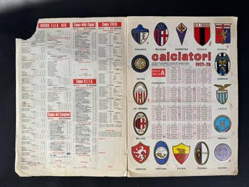 1977/78 Panini Calciatori - 1 Compleet album - Good (GD)