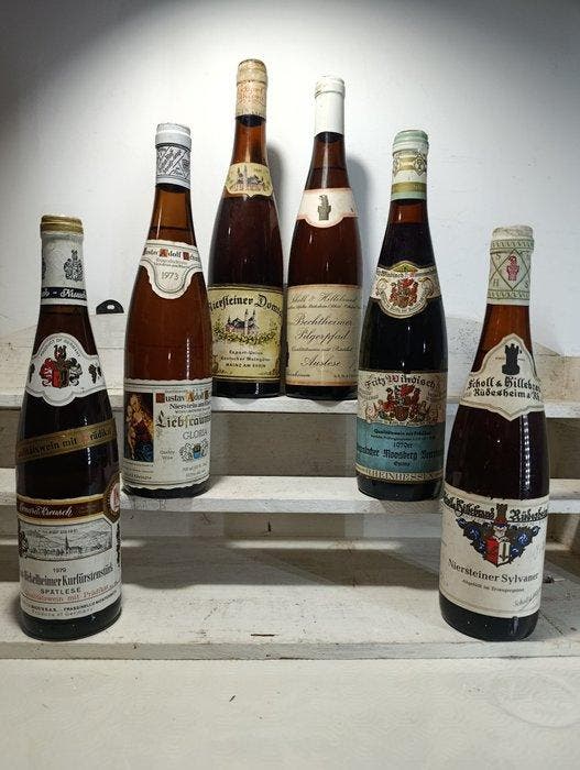 Deutscher Weingüter, Scholl & Hillebrand x2, Adolf Schmitt,, Collections, Vins