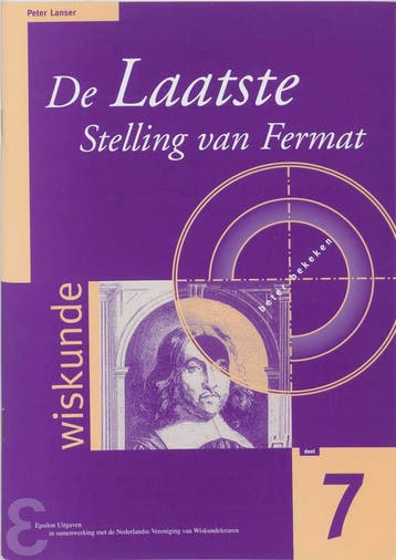 De Laatste Stelling van Fermat / Zebra-reeks / 7 P. Lanser, Boeken, Verzenden, Gelezen, P. Lanser