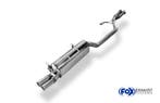 FOX BMW E28 535i met katalysator einddemper van cat - 2x63 T, Verzenden, Nieuw