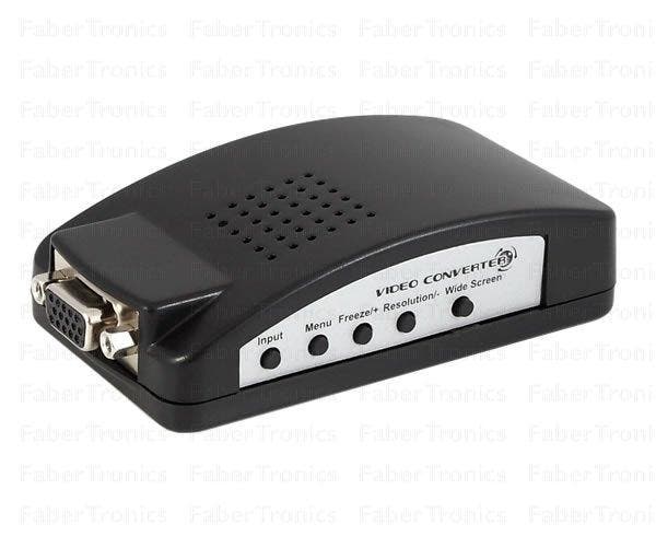 Composite naar VGA converter - Huismerk, TV, Hi-fi & Vidéo, Caméscopes numériques, Enlèvement ou Envoi
