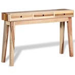 vidaXL Wandtafel massief gerecycled hout, Huis en Inrichting, Tafels | Bijzettafels, Verzenden, Nieuw