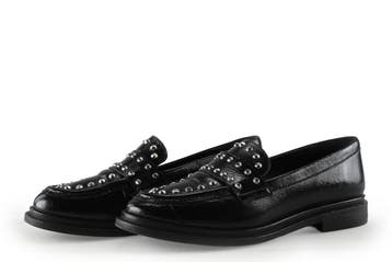 VIA VAI Loafers in maat 37 Zwart, Kleding | Dames, Schoenen, Verzenden, Zwart, Overige typen, Zo goed als nieuw