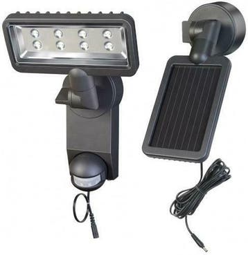 Solar LED- spot Premium SOL IP44 8 leds, Verzenden, Nieuw
