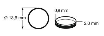 fleischmann 648002 Traction tyre 1 (pcs/stuks/Stück) , H0., Overige merken, Gelijkstroom, Verzenden, Overige typen