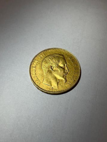 Frankrijk. Napoléon III. 50 Francs 1856-A, Paris
