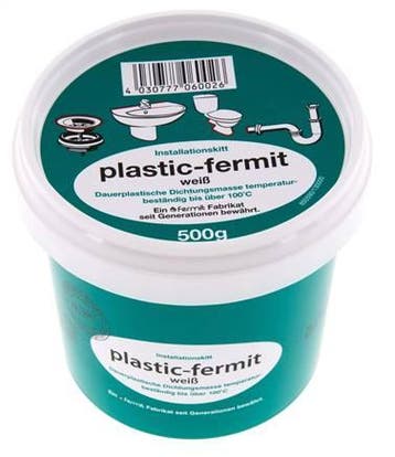 Pâte plastique pour sceller le lin 500g, Bricolage & Construction, Ventilation & Extraction, Verzenden