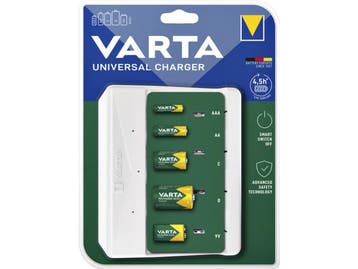 Veiling - Batterij oplader varta universal, Nieuw