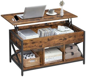 Salontafel - hoogte verstelbare - 100x50 cm - met, Verzenden, Nieuw