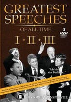 Greatest speeches of all time 1-3 (dvd tweedehands film), Cd's en Dvd's, Ophalen of Verzenden, Nieuw in verpakking