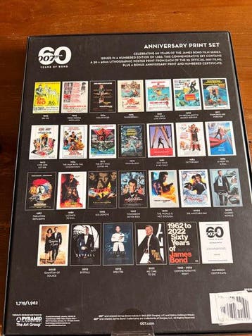 The art group - James Bond - 60 Years of Bond Anniversary