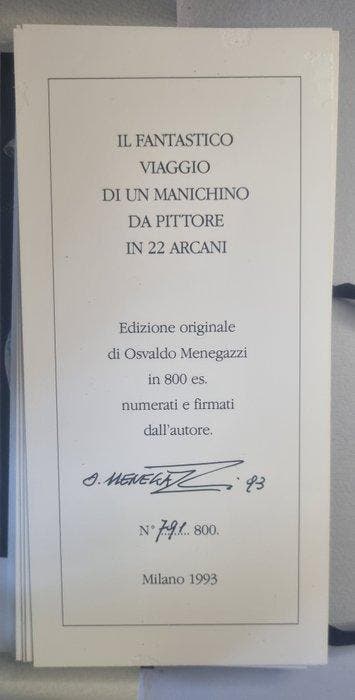 Osvaldo Menegazzi - Il fantastico viaggio di un manichino da